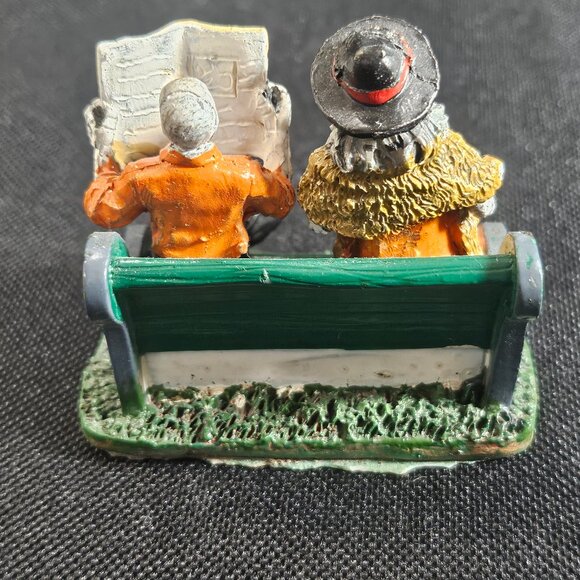 Lemax Spooky Town Google Hot Dog Vendor & Really Late Train Figurines Set Of 2 - Picture 7 of 12